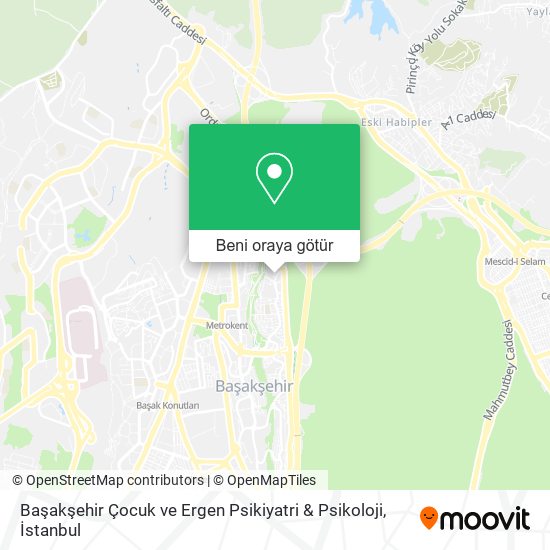 Başakşehir Çocuk ve Ergen Psikiyatri & Psikoloji harita