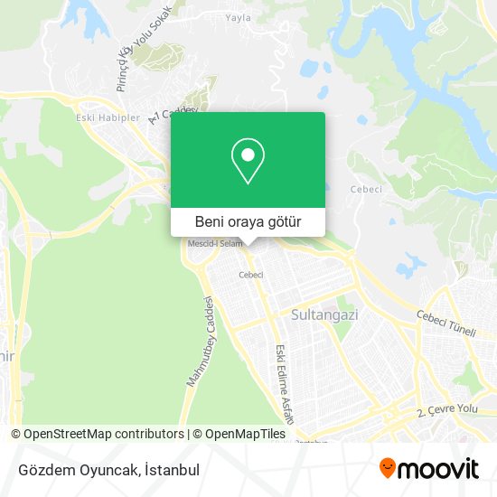 Gözdem Oyuncak harita