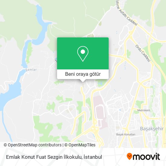 Emlak Konut Fuat Sezgin İlkokulu harita
