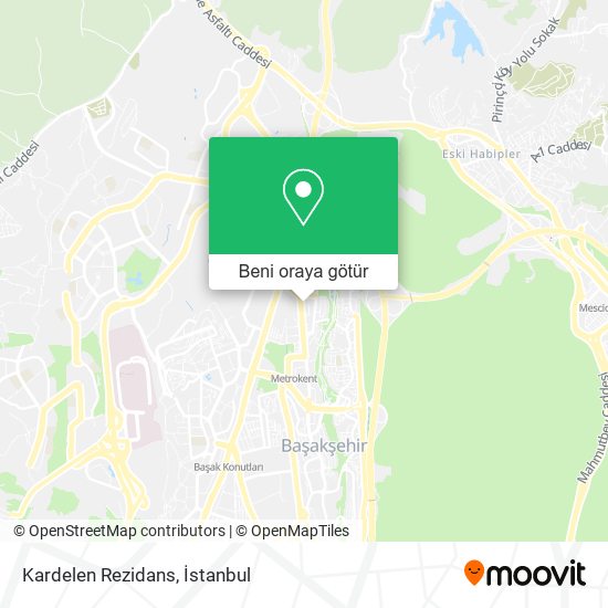Kardelen Rezidans harita