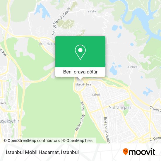 İstanbul Mobil Hacamat harita