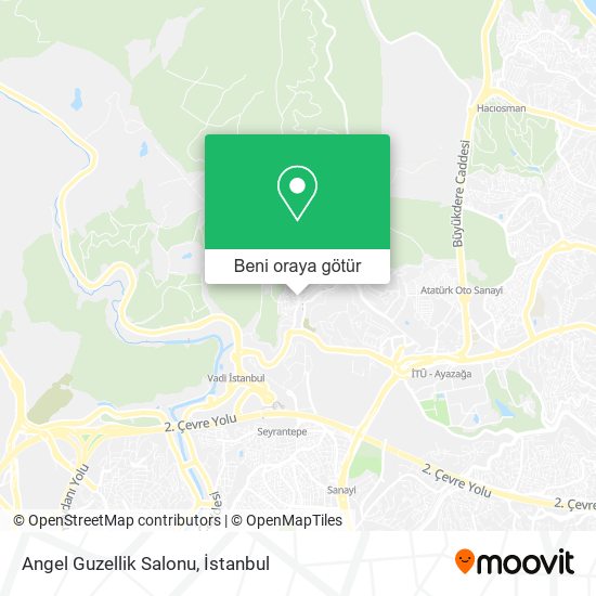 Angel Guzellik Salonu harita