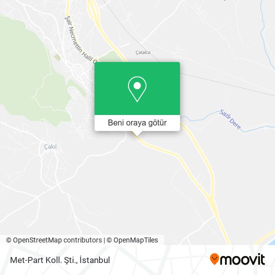 Met-Part Koll. Şti. harita