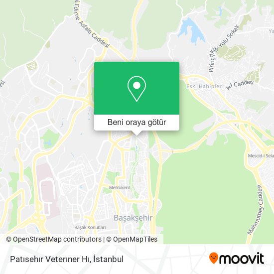 Patısehır Veterıner Hı harita
