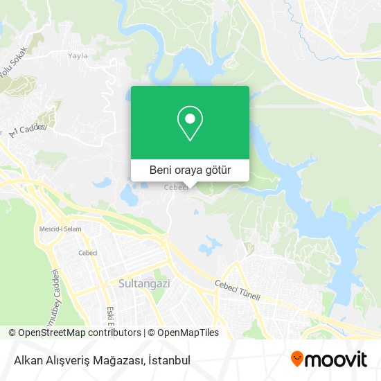 Alkan Alışveriş Mağazası harita