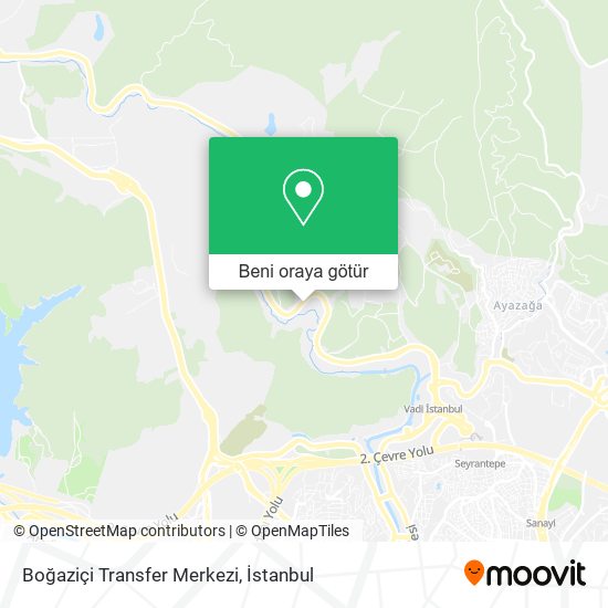 Boğaziçi Transfer Merkezi harita