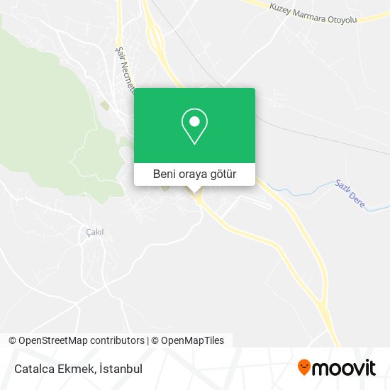 Catalca Ekmek harita