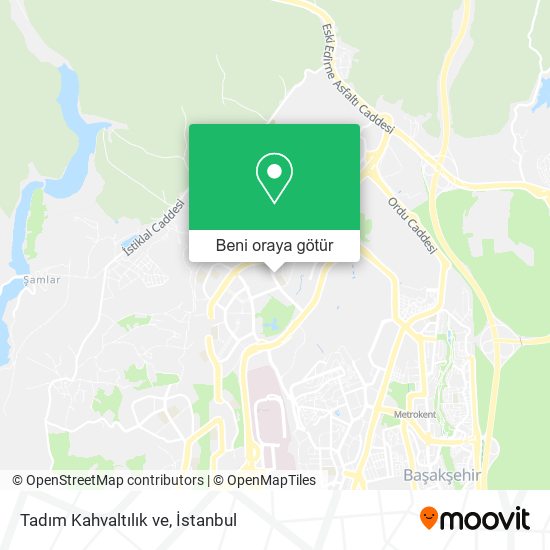Tadım Kahvaltılık ve harita