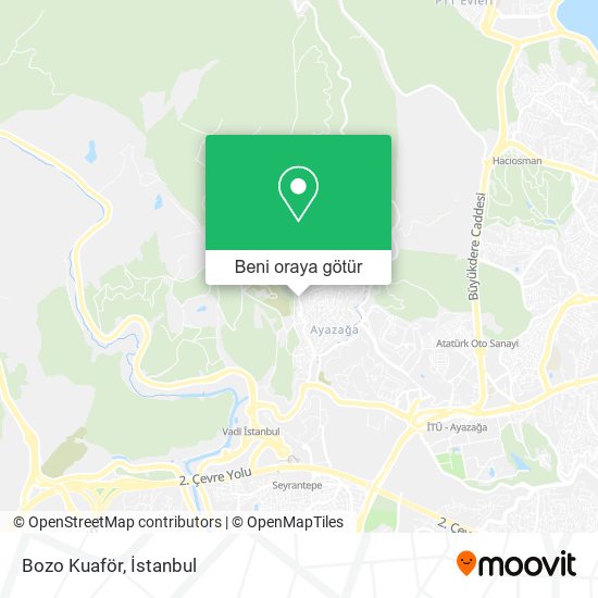 Bozo Kuaför harita