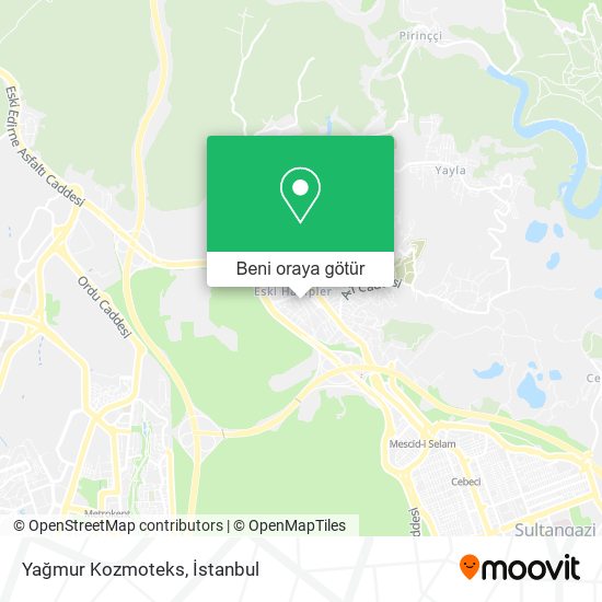 Yağmur Kozmoteks harita