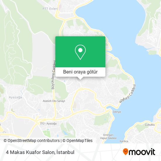 4 Makas Kuafor Salon harita