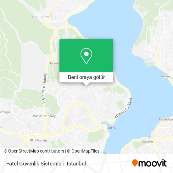 Fatel Güvenlik Sistemleri harita