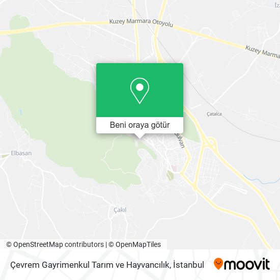 Çevrem Gayrimenkul Tarım ve Hayvancılık harita