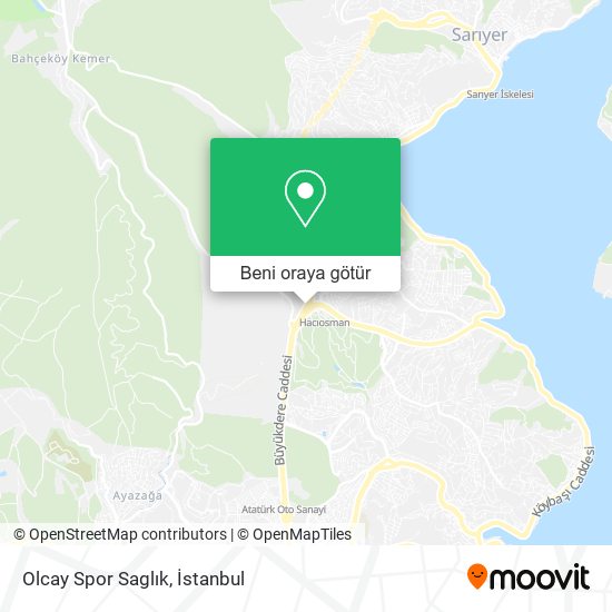 Olcay Spor Saglık harita