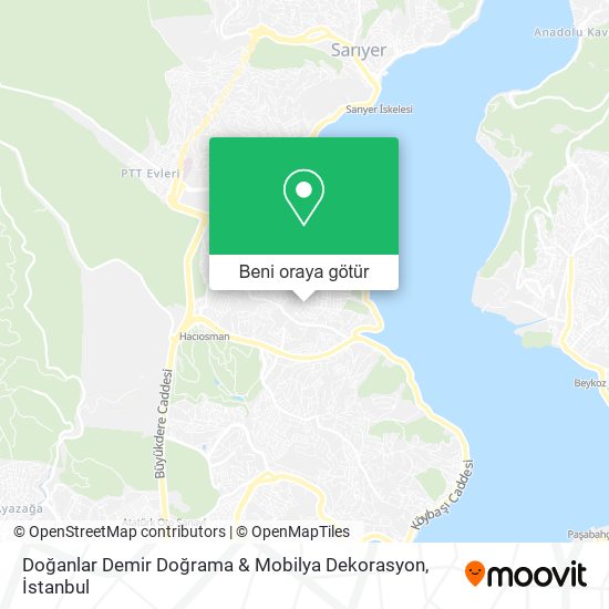Doğanlar Demir Doğrama & Mobilya Dekorasyon harita