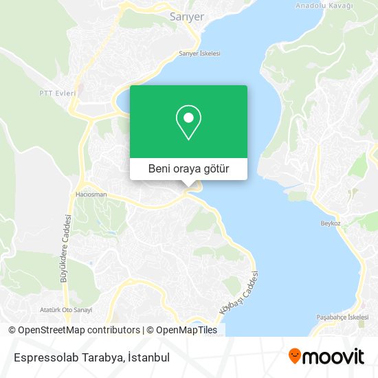Espressolab Tarabya harita