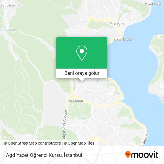 Agd Yazet Öğrenci Kursu harita