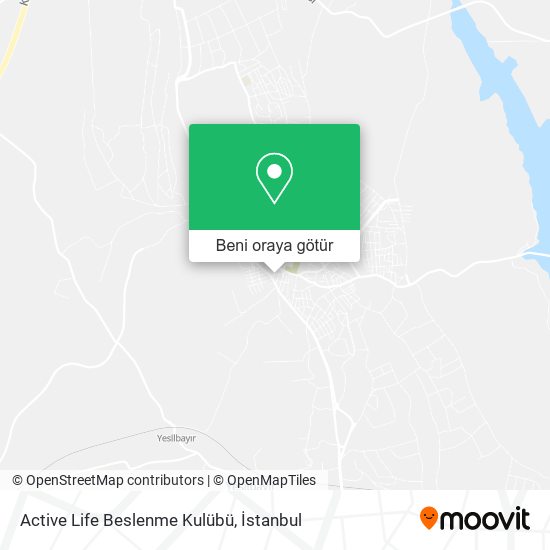 Active Life Beslenme Kulübü harita