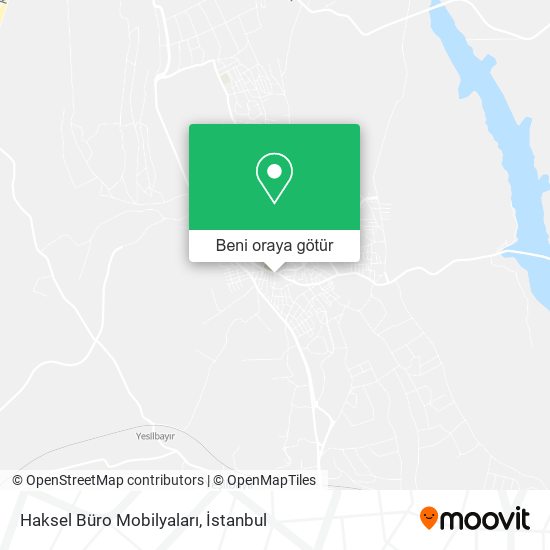 Haksel Büro Mobilyaları harita