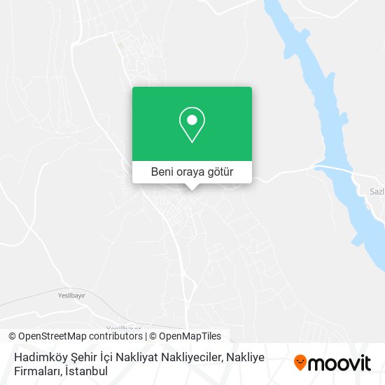 Hadimköy Şehir İçi Nakliyat Nakliyeciler, Nakliye Firmaları harita