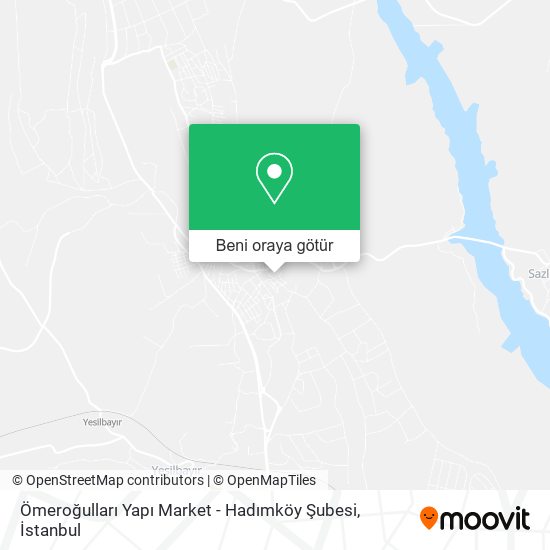 Ömeroğulları Yapı Market - Hadımköy Şubesi harita