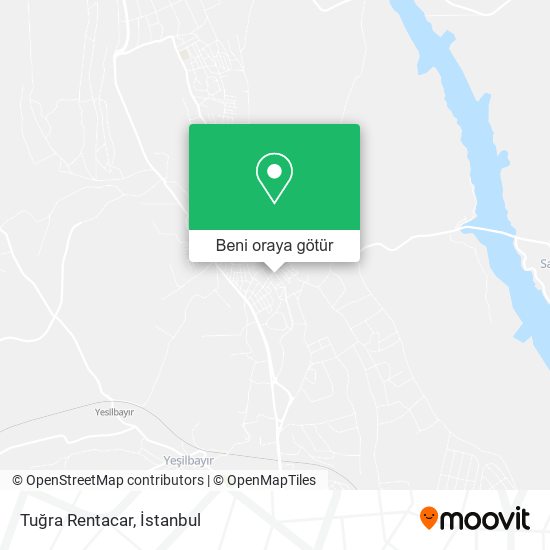 Tuğra Rentacar harita