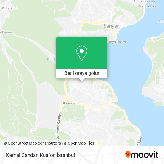 Kemal Candan Kuaför harita
