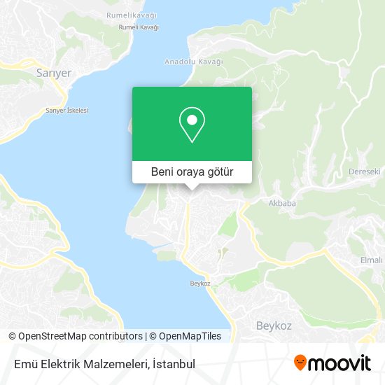 Emü Elektrik Malzemeleri harita