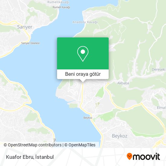 Kuafor Ebru harita