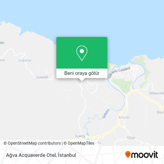 Ağva Acquaverde Otel harita