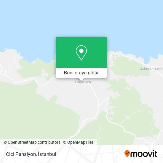 Cici Pansiyon harita