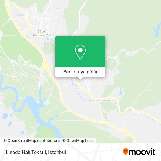 Lıneda Halı Tekstıl harita