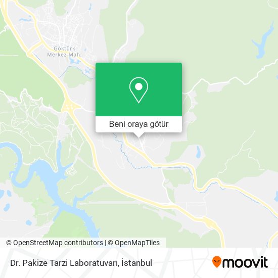 Dr. Pakize Tarzi Laboratuvarı harita