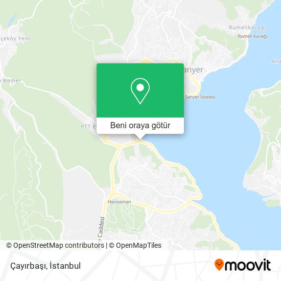 Çayırbaşı harita