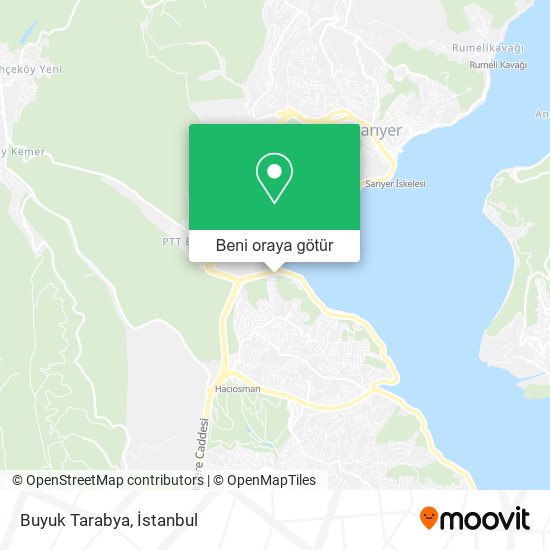 Buyuk Tarabya harita