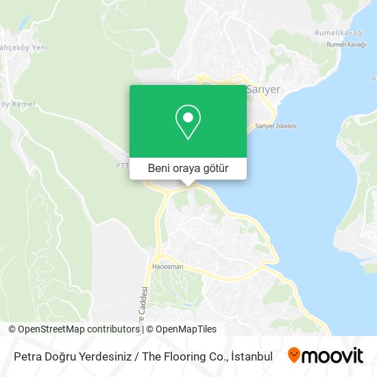 Petra Doğru Yerdesiniz / The Flooring Co. harita