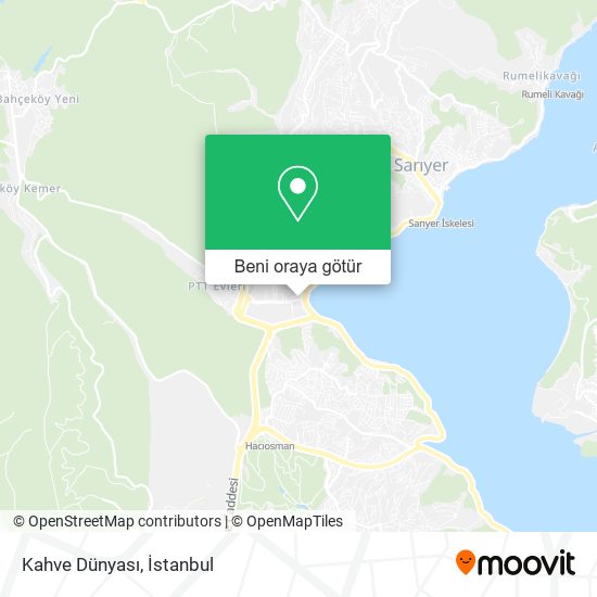 Kahve Dünyası harita