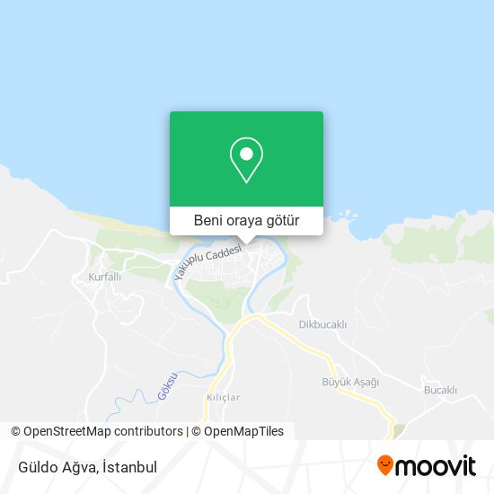 Güldo Ağva harita