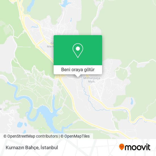 Kurnazın Bahçe harita