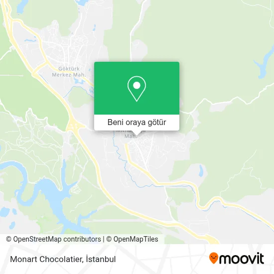 Monart Chocolatier harita