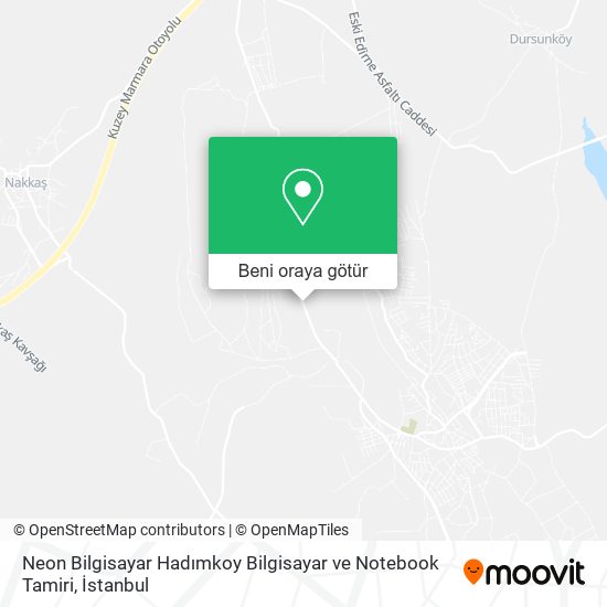 Neon Bilgisayar Hadımkoy Bilgisayar ve Notebook Tamiri harita