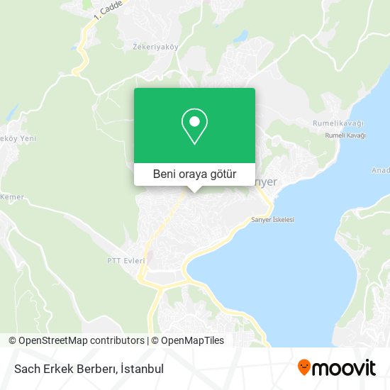 Sach Erkek Berberı harita