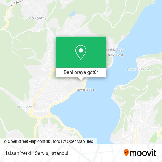 Isisan Yetkili Servis harita