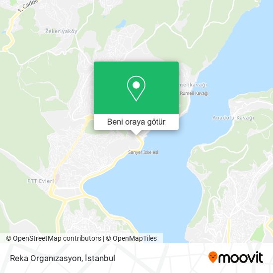 Reka Organızasyon harita