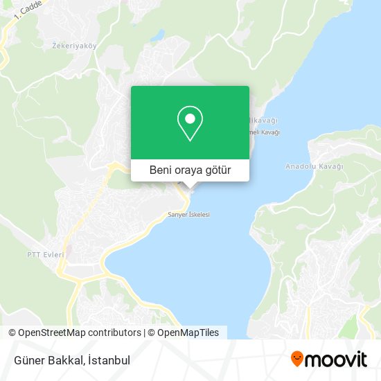 Güner Bakkal harita