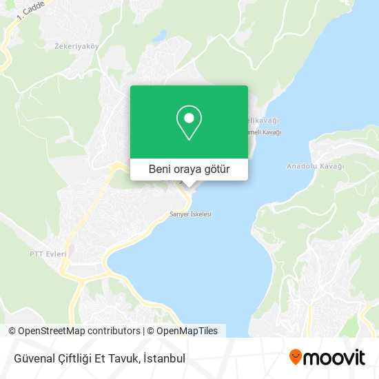 Güvenal Çiftliği Et Tavuk harita