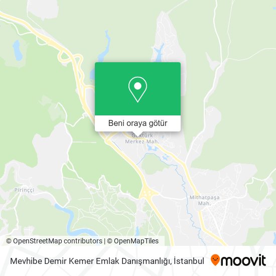 Mevhibe Demir Kemer Emlak Danışmanlığı harita