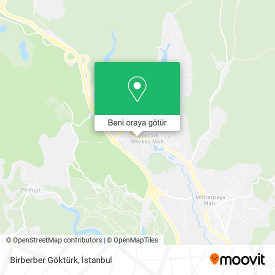 Birberber Göktürk harita