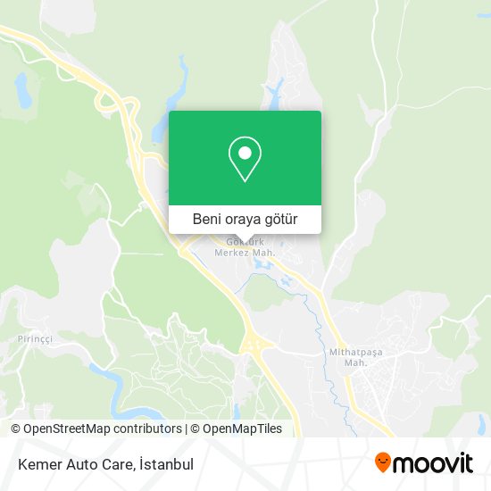 Kemer Auto Care harita