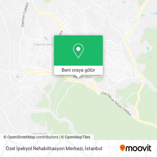 Özel İpekyol Rehabilitasyon Merkezi harita